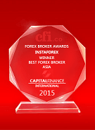 Capital Finance International  - Best Broker in Asia 2015